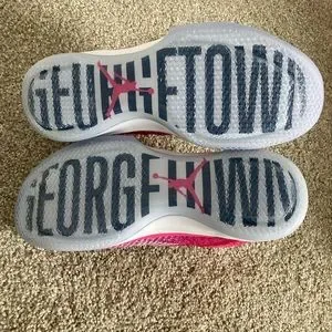 Nike Air Jordan 31 PE Georgetown Breast Cancer Awareness Sneakers Jordan | Shoes | Nike Air Jordan 3 Pe Georgetown Breast  main image 2